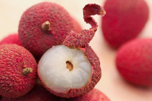 Litschi-Frucht