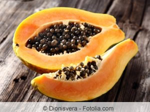 Papaya-Frucht