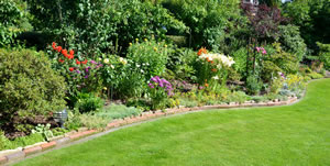 Rasenkante verlegen - Metall, PVC, Beton oder Naturstein?