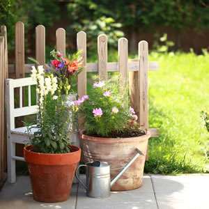Gartengestaltung mit Terrakotta