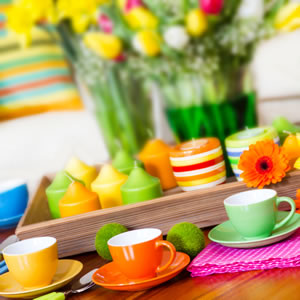 Frühlingsdekoration
